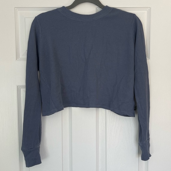 Cotton On Women's Cross Back Waffle Long Sleeve Top - Picture 3 of 8